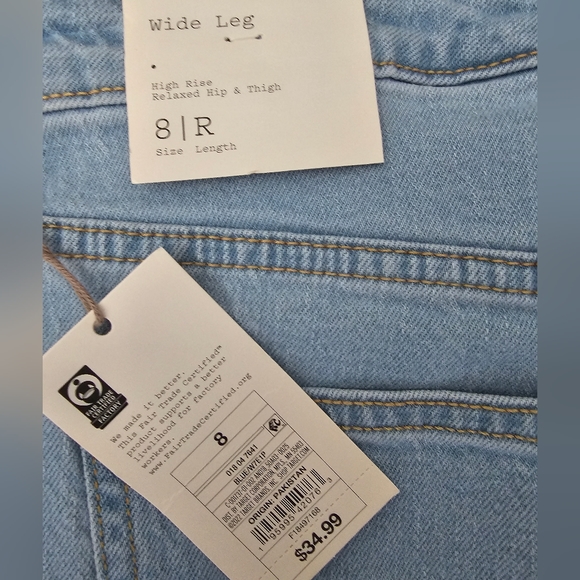 🎊🎉HP🎊🎉B4 A New Day Wide Leg Jeans - Picture 8 of 8